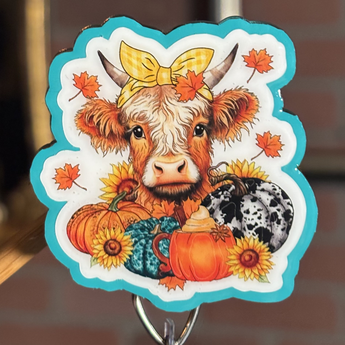 Country Cow Badge Reel