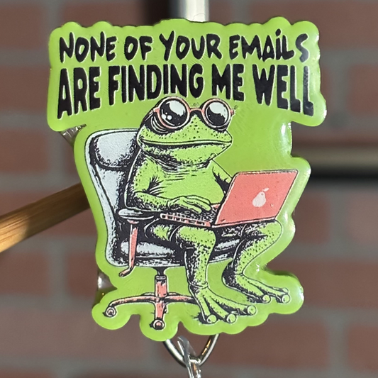 Feeling Froggy Badge Reel