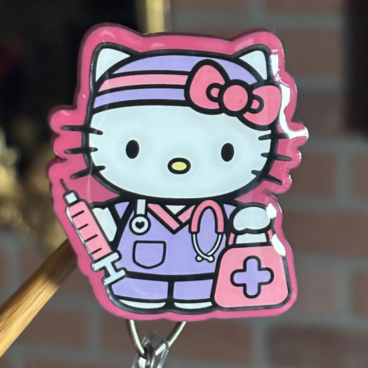 Hello Nurse! Badge Reel