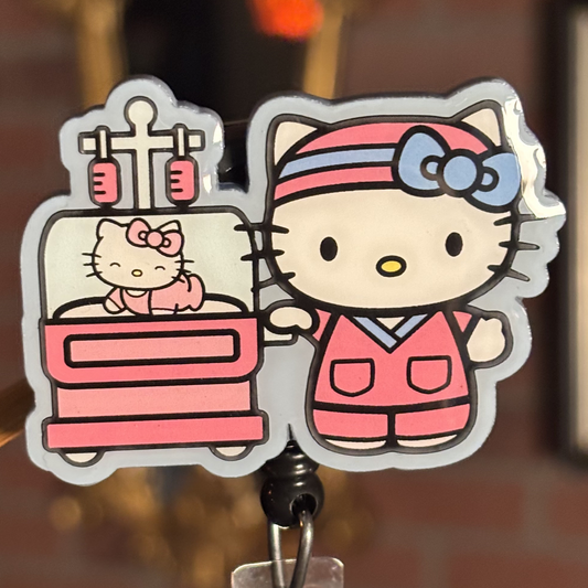 Hello OB Nurse! Badge Reel