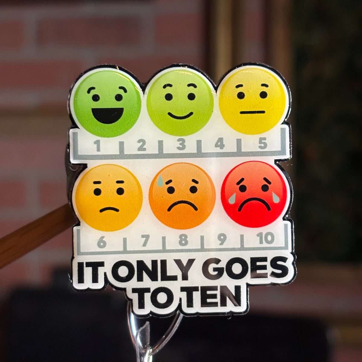 Pain Scale Badge Reel