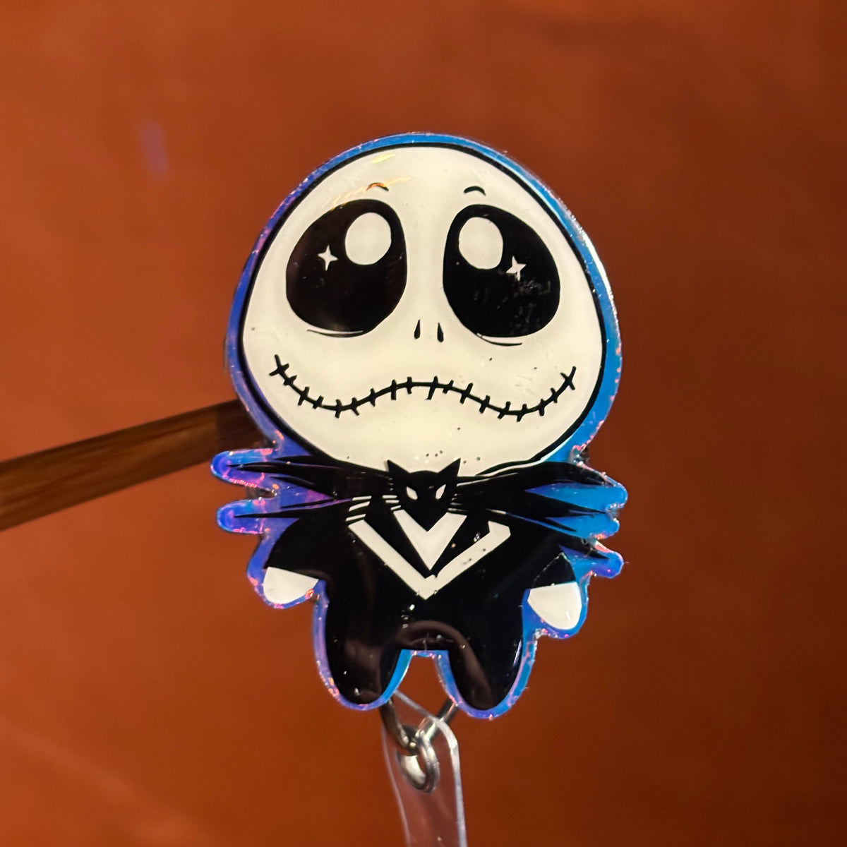 Halloween Skeleton Badge Reel