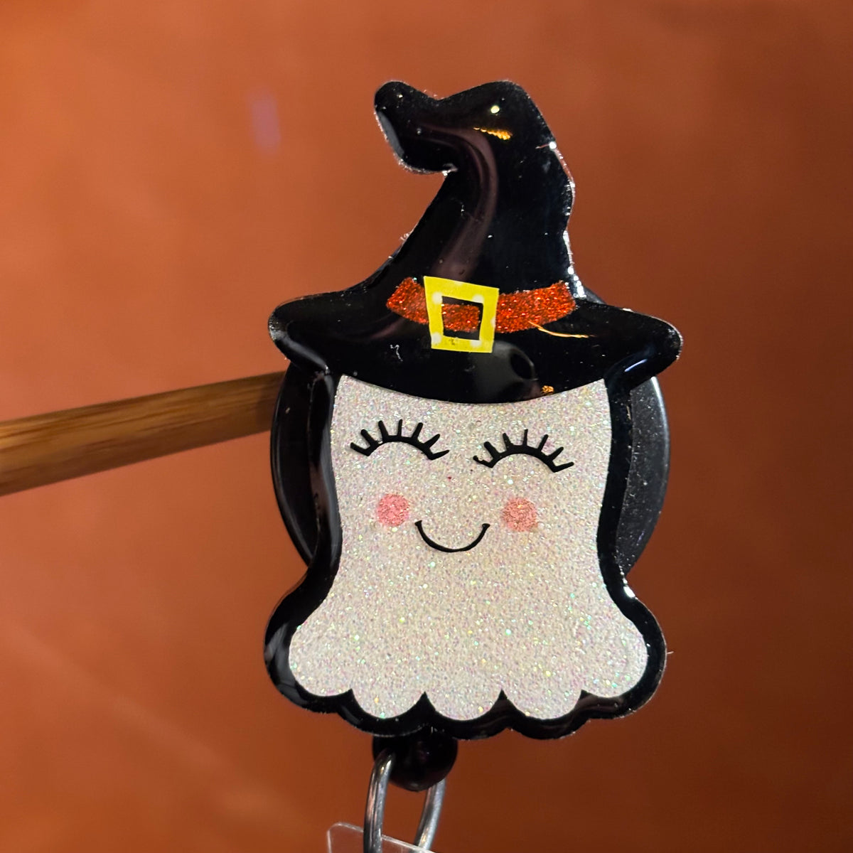Halloween Happy Ghost Badge Reel