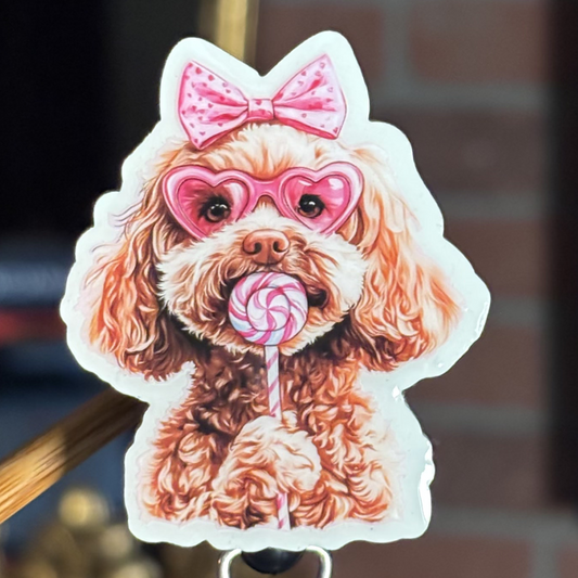 Lollipop Badge Reel