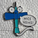 Nice Veins Butterfly Pin
