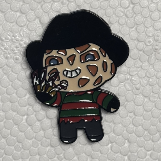 Nightmare in a fedora pin