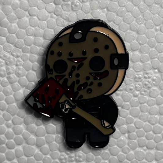 Not the Hockey mask! pin