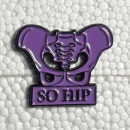 Purple So Hip Pin