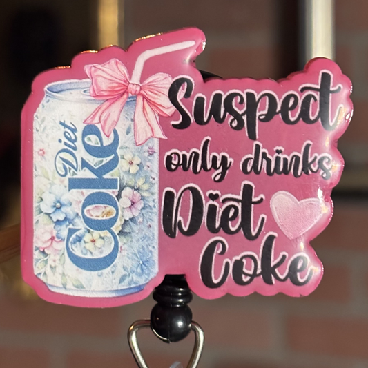 Diet Coke Badge Reel